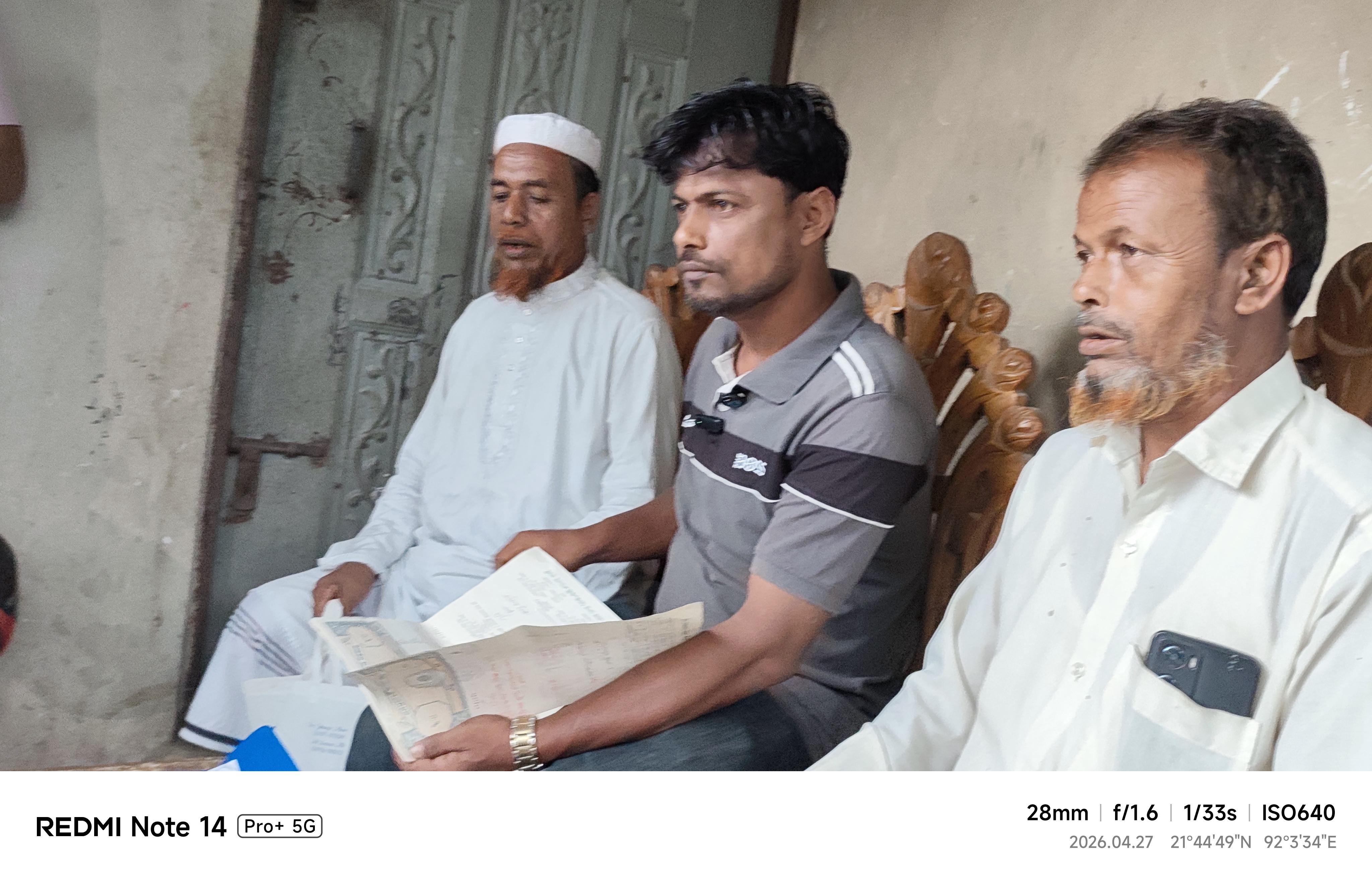 বাড়ি সহ ভিটে বিক্রির একবছর পর পূণরায় দখলের চেষ্টা চালাচ্ছে